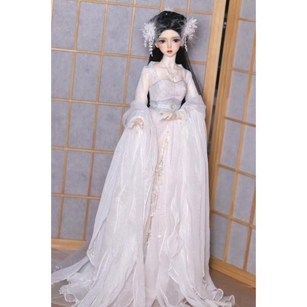 女の子のための妖精の衣装セット，古い漢服の衣装，スケール1/4，bjd/sd msd sd13，人形のアクセサリーc1087，1/3_3