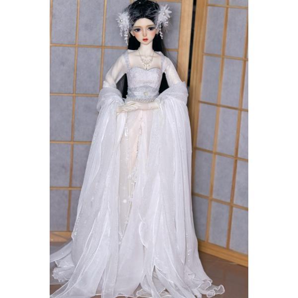 女の子のための妖精の衣装セット，古い漢服の衣装，スケール1/4，bjd/sd msd sd13，人形のアクセサリーc1087，1/3_4