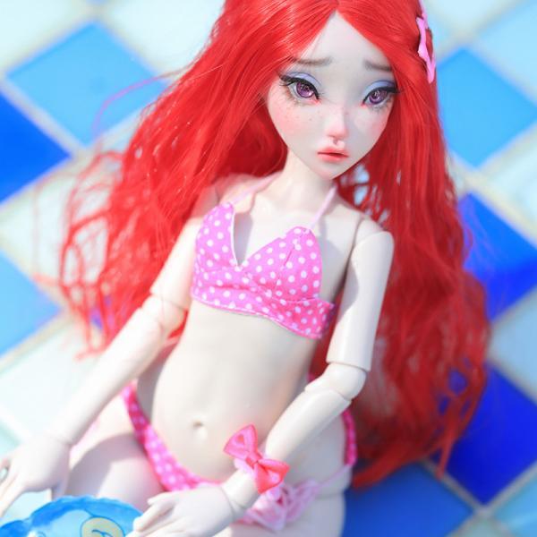 1/4 BJD 球体関節人形 ドール BJD人形　ドール可動フィギュア 人形本体のみ 顔メイク 女の子 誕生日 プレゼント 女の子への最高のプレゼント 