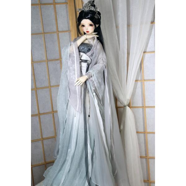 1/4 1/3スケールbjd服のアクセサリー人形中国古代の衣装韓服の妖精のためのbjd/sd msd SD13ビッグガールC1718_4