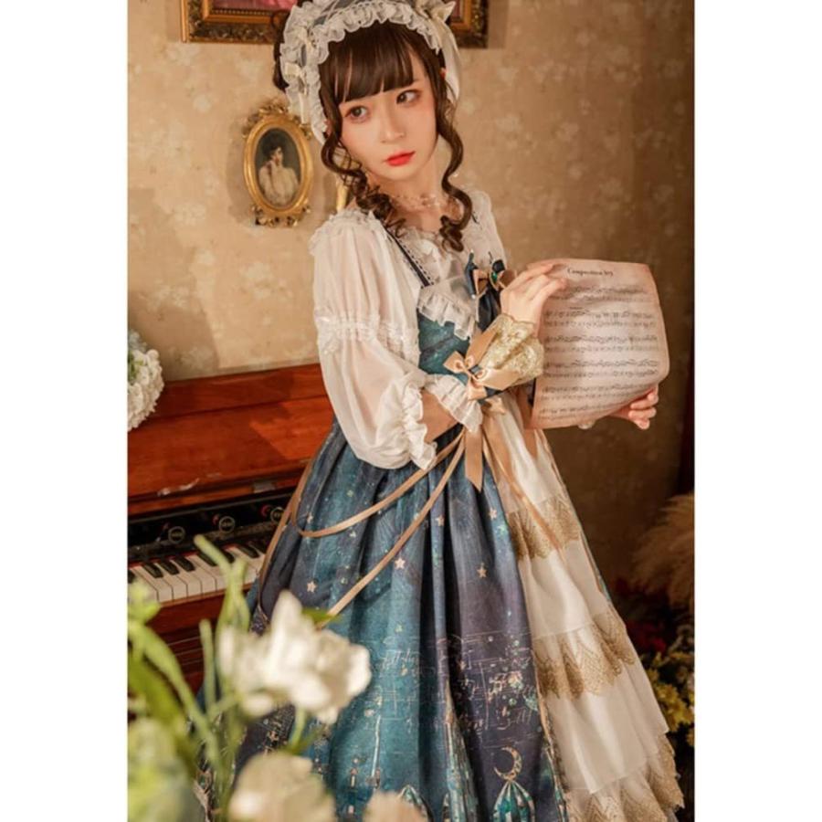 ロリータ ワンピース コス ゴシック ゴスロリ リボン レディース ロリータドレス 可愛い 大きいサイズ 姫系 森ガール 赤 長袖 15周年記念イベントが ゴスロリ