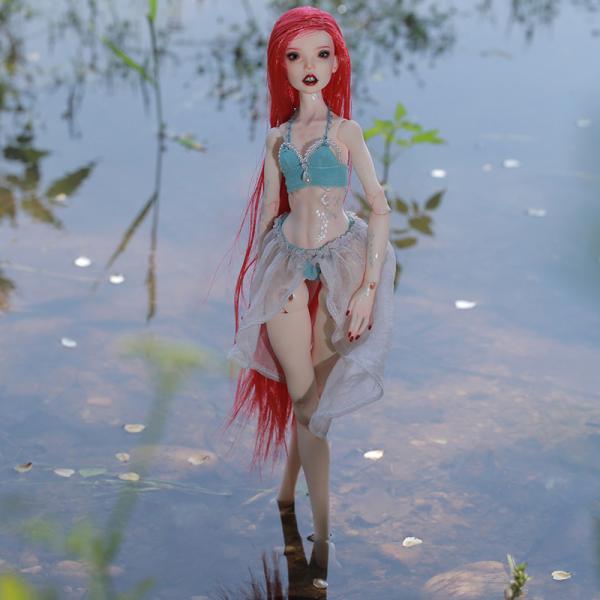 1/4 BJD 球体関節人形 ドール BJD人形　ドール可動フィギュア 人形本体のみ 顔メイク 女の子 誕生日 プレゼント 女の子への最高のプレゼント GMS1190329765(11196円)