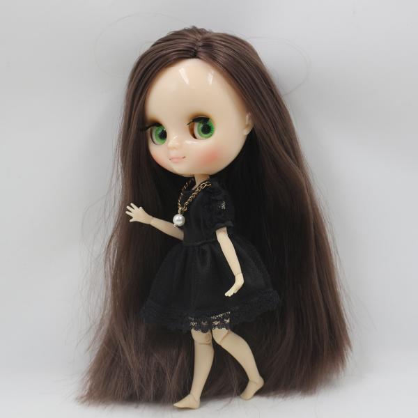 ミディ・アイシー人形シリーズ，茶色の髪，フリンジなし，1/8 bjd（ヌード人形_1
