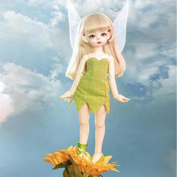 BJDドールガール1 / 627.5cm球体関節人形すべて服ウィッグシューズ顔メイクガールズへベストギフト 