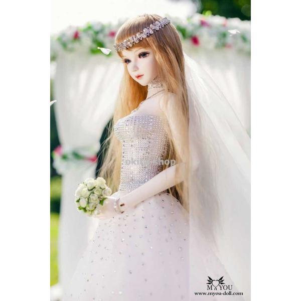 1/3 BJD 球体関節人形 ドール BJD人形 BJD DD SD ドール 本体（ヘッド＋ボディー）_3