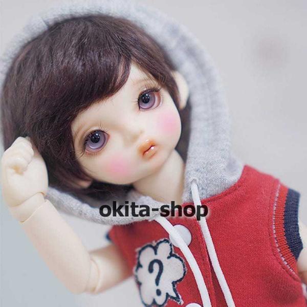 bjd 1/6 球体関節人形 bjdドール 人形 ドール dolls 人形ベッド+ドールボディ可動ボディ ドール本体 ノーマル肌色 ヌード人形 Head Add Boyボディ_3