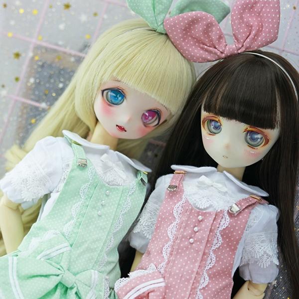 1/6分4分BJD.MDD.YOSD普段着かわいい洋服蝶がキュッキュッと優しい女の子スーツ_2