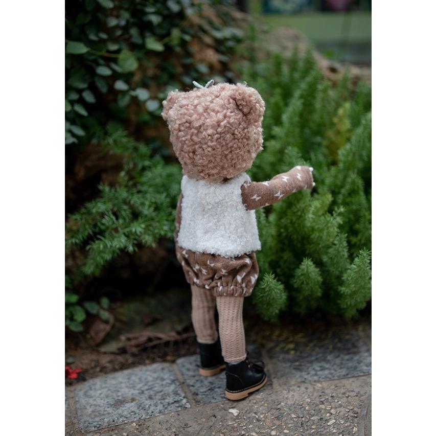 1/6分YOSD子供服トップスタンクトップかわいいBJD.SD服動物服セットくまプー（4時入）_4