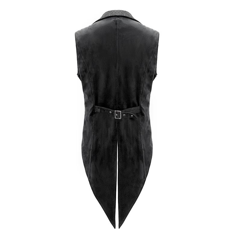 ゴシックGOTHIC男装中国風刺繍ベストスーツ裏地青年春と秋のコートバインダードレス_4
