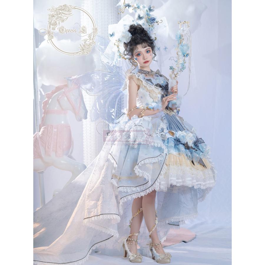 Yurisaコラボモデル〜雪国の薔薇姫〜LolitaタンクトップスカートJSK
