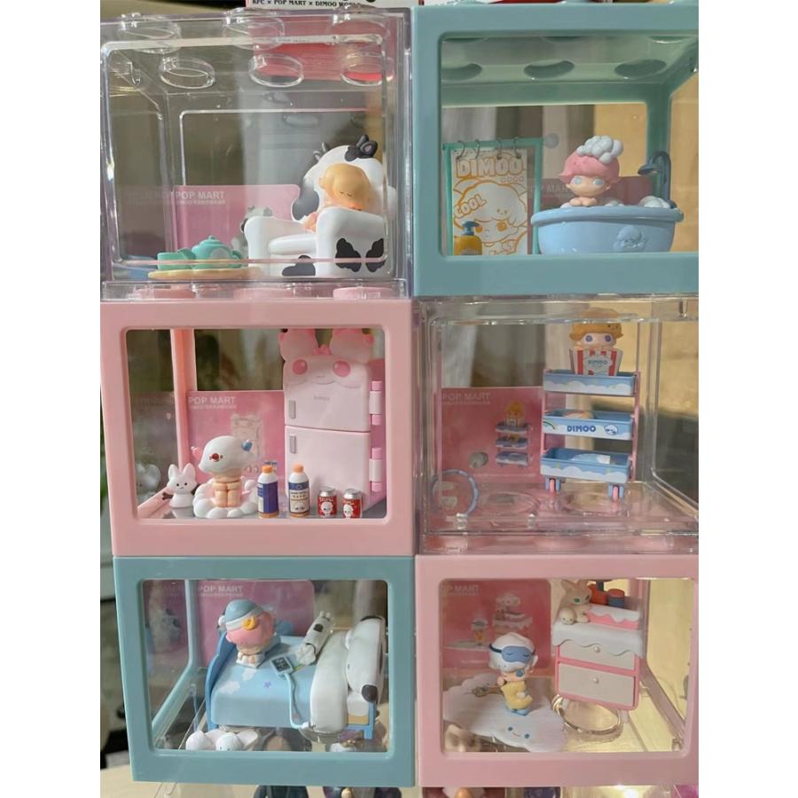 ブラインドケース収納展示ケースオタクdimoo造シーンdiy陳列シングル