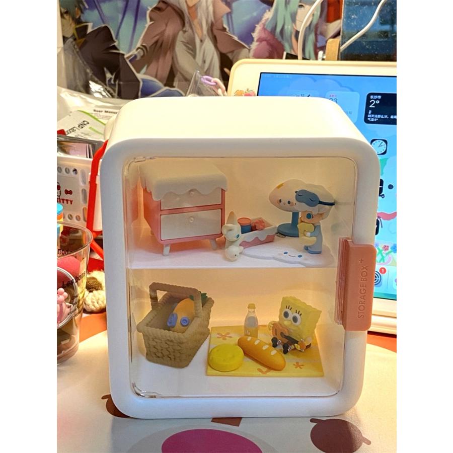 ブラインドケース収納展示棚dimooオタクシーン陳列単一透明フィギュア