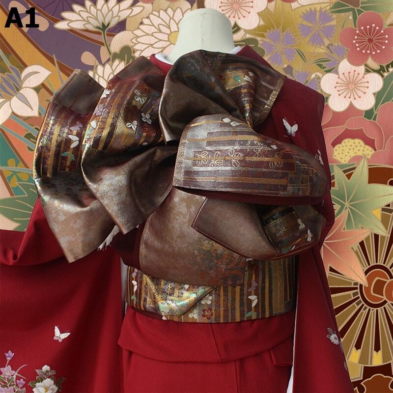 和服付属品中古袋帯名古屋帯は自分で結び付ける必要がありますベルトだけは付属品も服も含まれていません｜chorakusutoa｜06