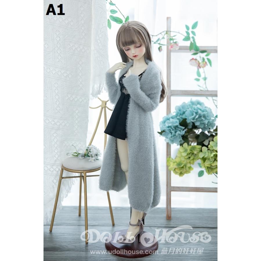BJDドールズSDドールズ公式アクセサリーグレーの襟マントスーツRc 70-39の画像