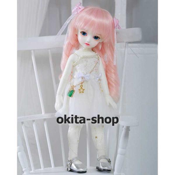 bjd 1/6 球体関節人形 bjdドール 人形 ドール dolls 人形ベッド+ドールボディ可動ボディ ドール本体 美白肌色ヌード人形 顔メイクあり_2
