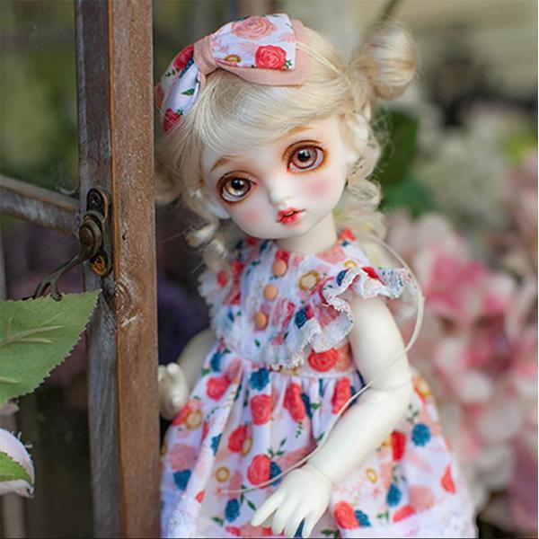 1 / 6BJD人形27Cm10.63"球体関節SD人形アクションフルフィギュア+服+靴+ウィッグ+顔メイク_2