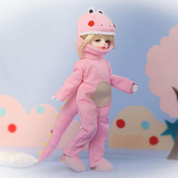BJD人形1 / 6SD人形10.6インチ15球体関節人形、フル服、靴、用ウィッグ顔メイク_5