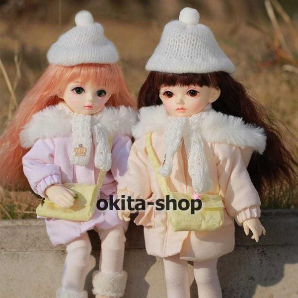 bjd 1/6 球体関節人形 bjdドール 人形 ドール dolls 人形ベッド+ドールボディ可動ボディ ドール本体 美白肌色ヌード人形 顔メイクあり_1