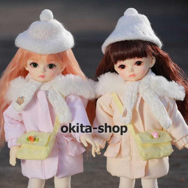 bjd 1/6 球体関節人形 bjdドール 人形 ドール dolls 人形ベッド+ドールボディ可動ボディ ドール本体 美白肌色ヌード人形 顔メイクあり_3