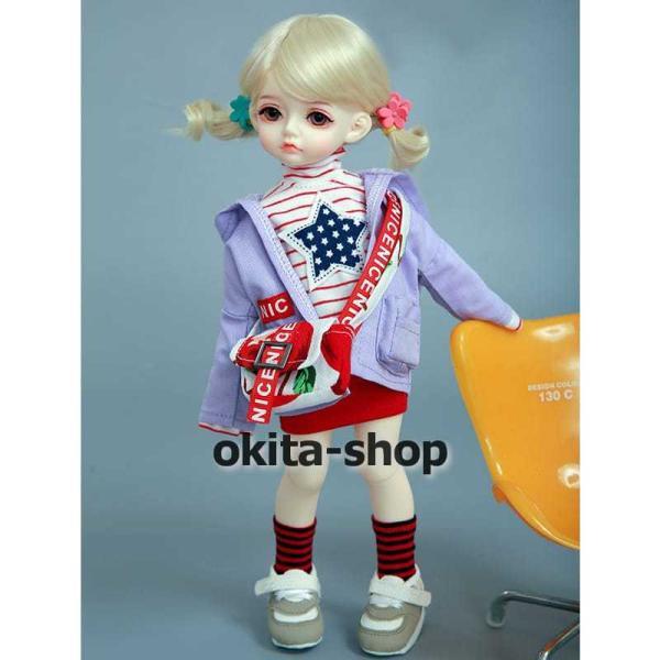 bjd 1/6 球体関節人形 bjdドール 人形 ドール dolls 人形ベッド+ドールボディ可動ボディ ドール本体 美白肌色ヌード人形 顔メイクあり_2