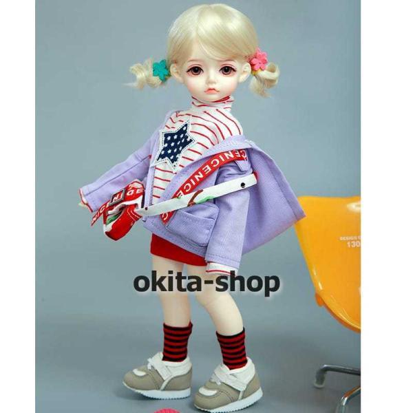 bjd 1/6 球体関節人形 bjdドール 人形 ドール dolls 人形ベッド+ドールボディ可動ボディ ドール本体 美白肌色ヌード人形 顔メイクあり_3