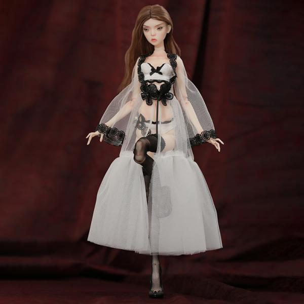 1/4 BJD 球体関節人形 ドール BJD人形　ドール可動フィギュア 人形本体のみ 顔メイク 女の子 誕生日 プレゼント 女の子への最高のプレゼント 