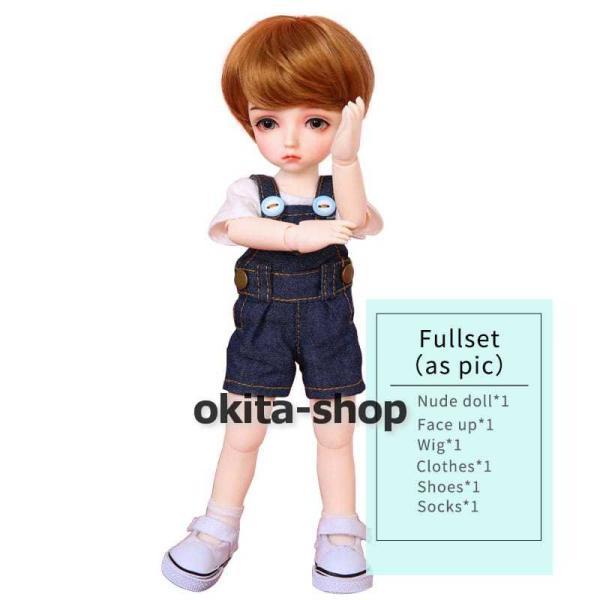 bjd 1/6 球体関節人形 bjdドール 人形 ドール dolls 人形ベッド+ドールボディ可動ボディ ドール本体 美白肌色ヌード人形 顔メイクあり_4