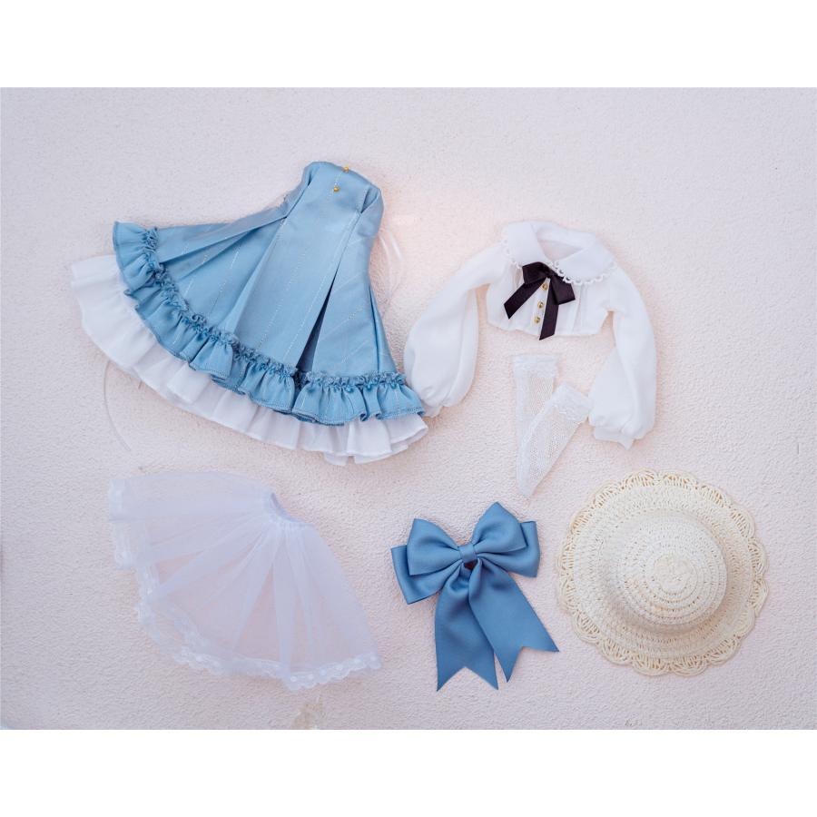 ドール用　お洋服　ドール服　白い鳥の庭1/4ドールの画像