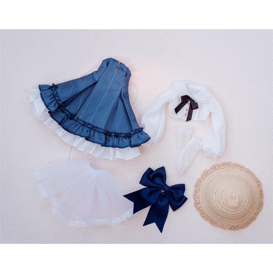 ドール用　お洋服　ドール服　白い鳥の庭1/4ドールの画像