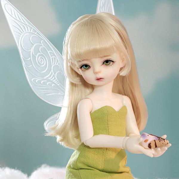 BJDドールガール1 / 627.5cm球体関節人形すべて服ウィッグシューズ顔メイクガールズへベストギフト 