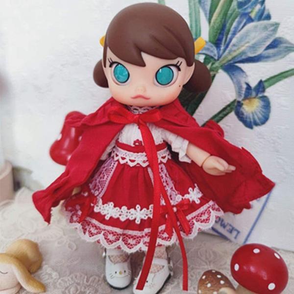 オビツドール、オビツ11.カスタムドール、本体服セット YMY】ひつじちゃん セット 洋服 オビツ11 ob11 YmYドール 人形服