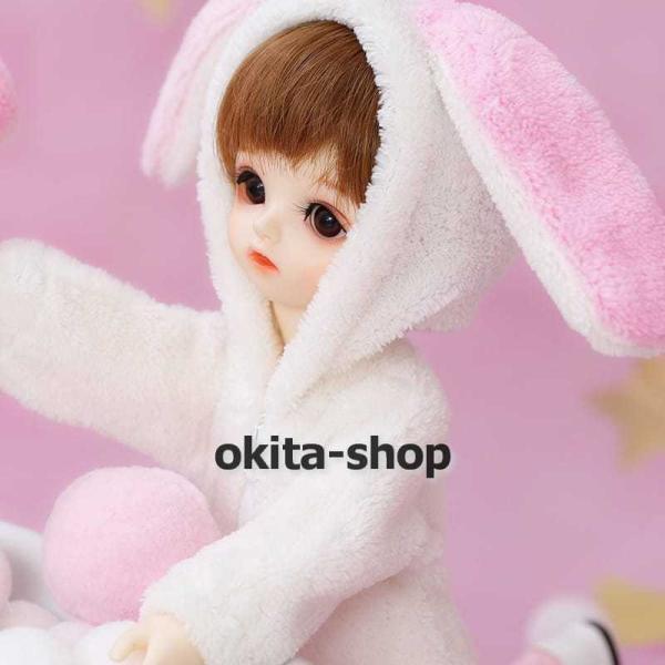 bjd 1/6 球体関節人形 bjdドール 人形 ドール dolls 人形ベッド+ドールボディ可動ボディ ドール本体 美白肌色ヌード人形 顔メイクあり_1