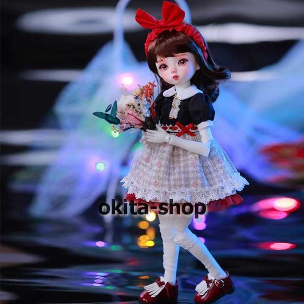 日本卸売り bjd 1/6 球体関節人形 bjdドール 人形 ドール dolls 人形ベッド+ドールボディ可動ボディ ドール本体 美白肌色 ヌード人形 顔メイクあり