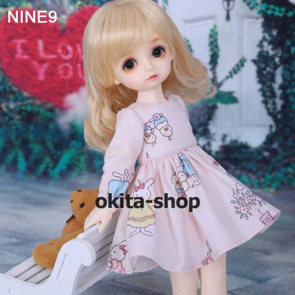 BJDドール 球体関節人形 1／6 人形本体 ヘッド+ボディ+眼球+服装+ウィッグ＋メイク フルセット 顔メイクあり_2