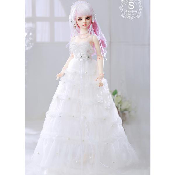 1/4 BJD 球体関節人形 ドール BJD人形　ドール可動フィギュア 人形本体のみ 顔メイク 女の子 誕生日 プレゼント 女の子への最高のプレゼント 