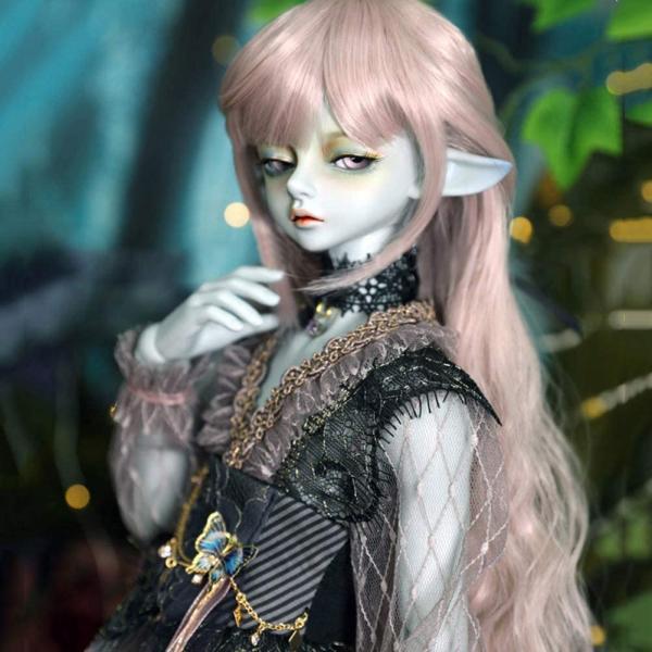 BJD 人形 1/4 15.7"40 ｃｍ球体関節人形 SD 人形 アクションフィギュア手作り少女人形 + 顔メイク_2