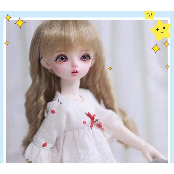 BJD人形、1 / 6SD人形10インチ15球体関節人形フル服靴ウィッグ顔メイク_1