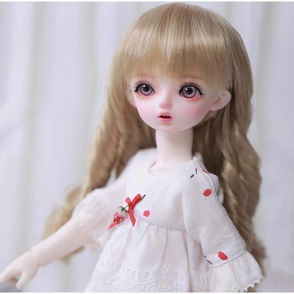 BJD人形、1 / 6SD人形10インチ15球体関節人形フル服靴ウィッグ顔メイク_2