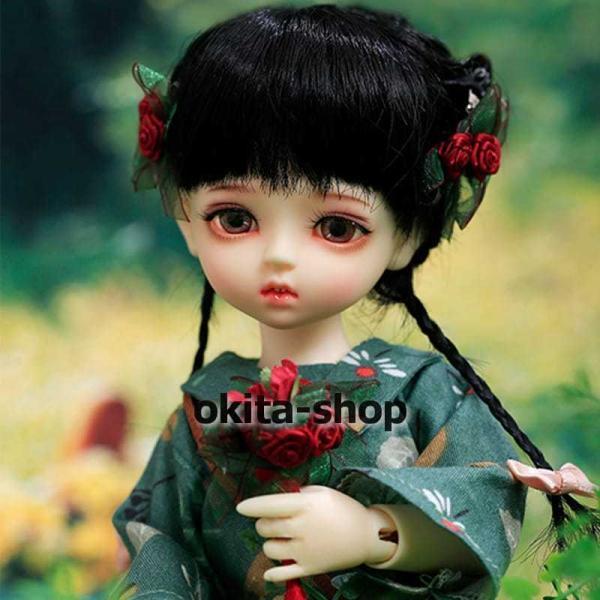 bjd 1/6 球体関節人形 bjdドール 人形 ドール dolls 人形ベッド+ドールボディ可動ボディ ドール本体 美白肌色ヌード人形 顔メイクあり_2
