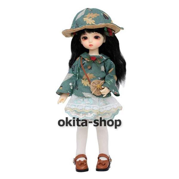 bjd 1/6 球体関節人形 bjdドール 人形 ドール dolls 人形ベッド+ドールボディ可動ボディ ドール本体 美白肌色ヌード人形 顔メイクあり_4