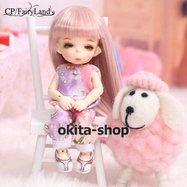 bjd 1/8 球体関節人形 bjdドール 人形 ドール dolls 人形ベッド+ドールボディ可動ボディ ドール本体 ノーマル肌色 ヌード人形 顔メイクあり_1