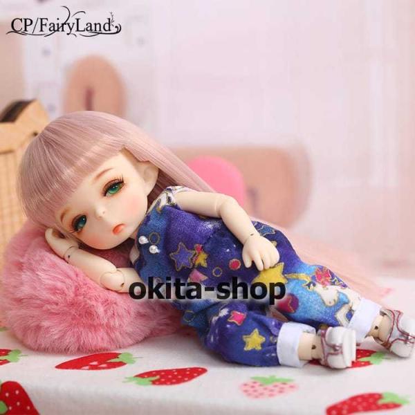 bjd 1/8 球体関節人形 bjdドール 人形 ドール dolls 人形ベッド+ドールボディ可動ボディ ドール本体 ノーマル肌色 ヌード人形 顔メイクあり_2