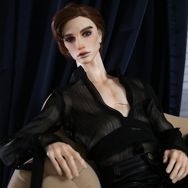 BJD 人形 1/3 フル 70 ｃｍ 27.5"球体関節人形 SD 人形玩具アクションフィギュア + 服 + かつら + 靴 + 顔メイク_3