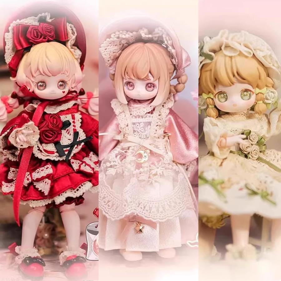 ミニドール　bjd 少女12cm 中国製 Amazon.co.jp: Briskyjp 彩華錦中華風シリーズ ブラインドボックス人形