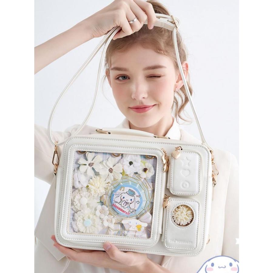 シナモロール ホワイト テレビ型痛バッグ サンリオ公認 : 長楽ストア