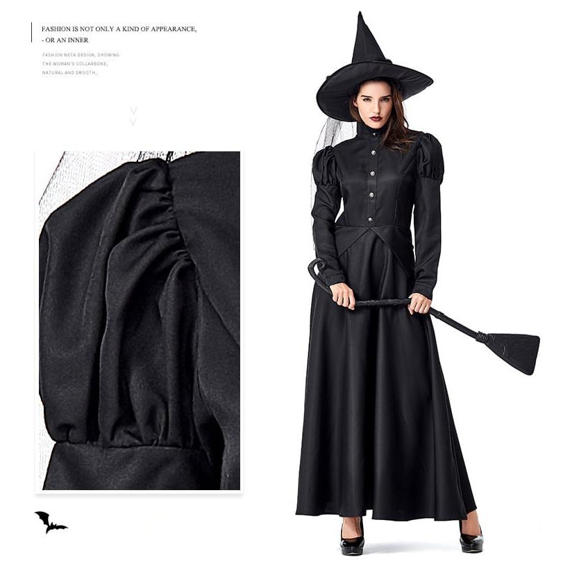 ハロウィン コスプレ 親子服 変装 コスチューム 仮装 魔女 オズの魔法使い レディース 女の子 ドレス ワンピース 演出服_5