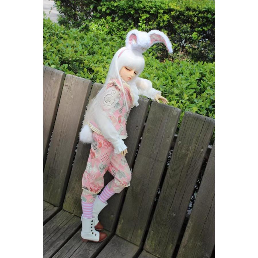 BJD/DD/SDドール服 スーパードルフィー うさぎコスチュームセットの画像