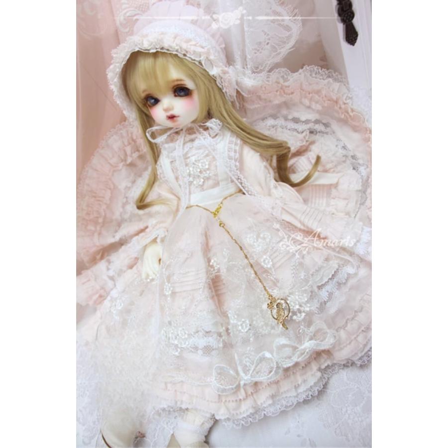 BJD/SDM/MDD/MSDドール服 お姫様 ドレス8点セットの画像