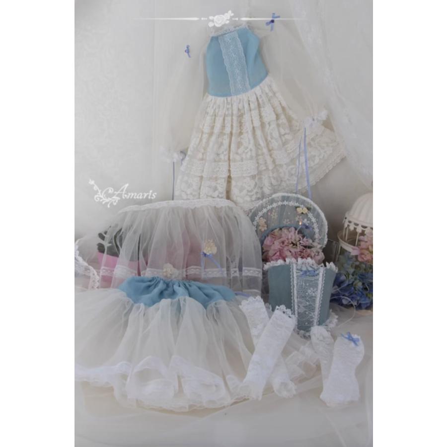 BJD洋服 MSD/SDM/MDDドール服 女の子 ドレスセットの画像
