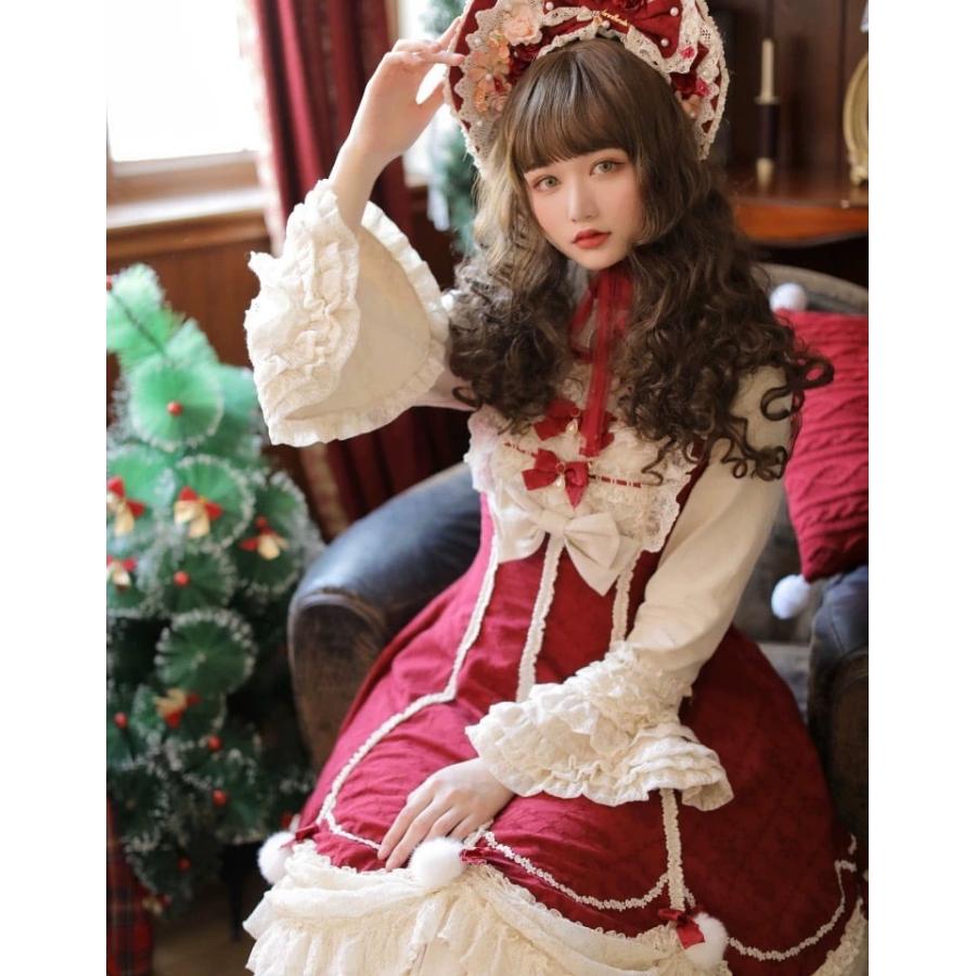 JSK ロリータ エレガント ゴージャス 人気 ローズワルツSP クラシカル フラワーウェディング_5